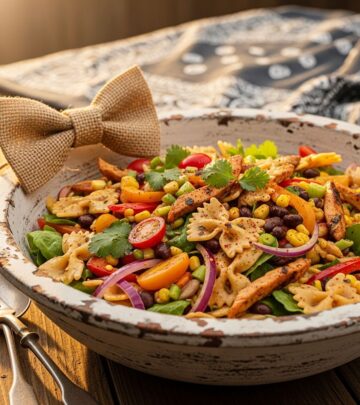Master the art of creating a hearty, crowd-pleasing pasta salad with western flair